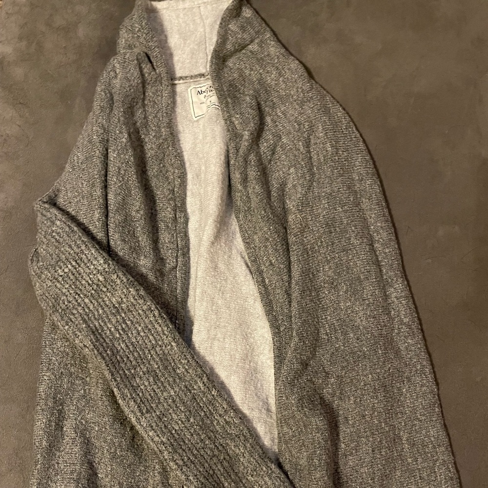 long wool cardigan